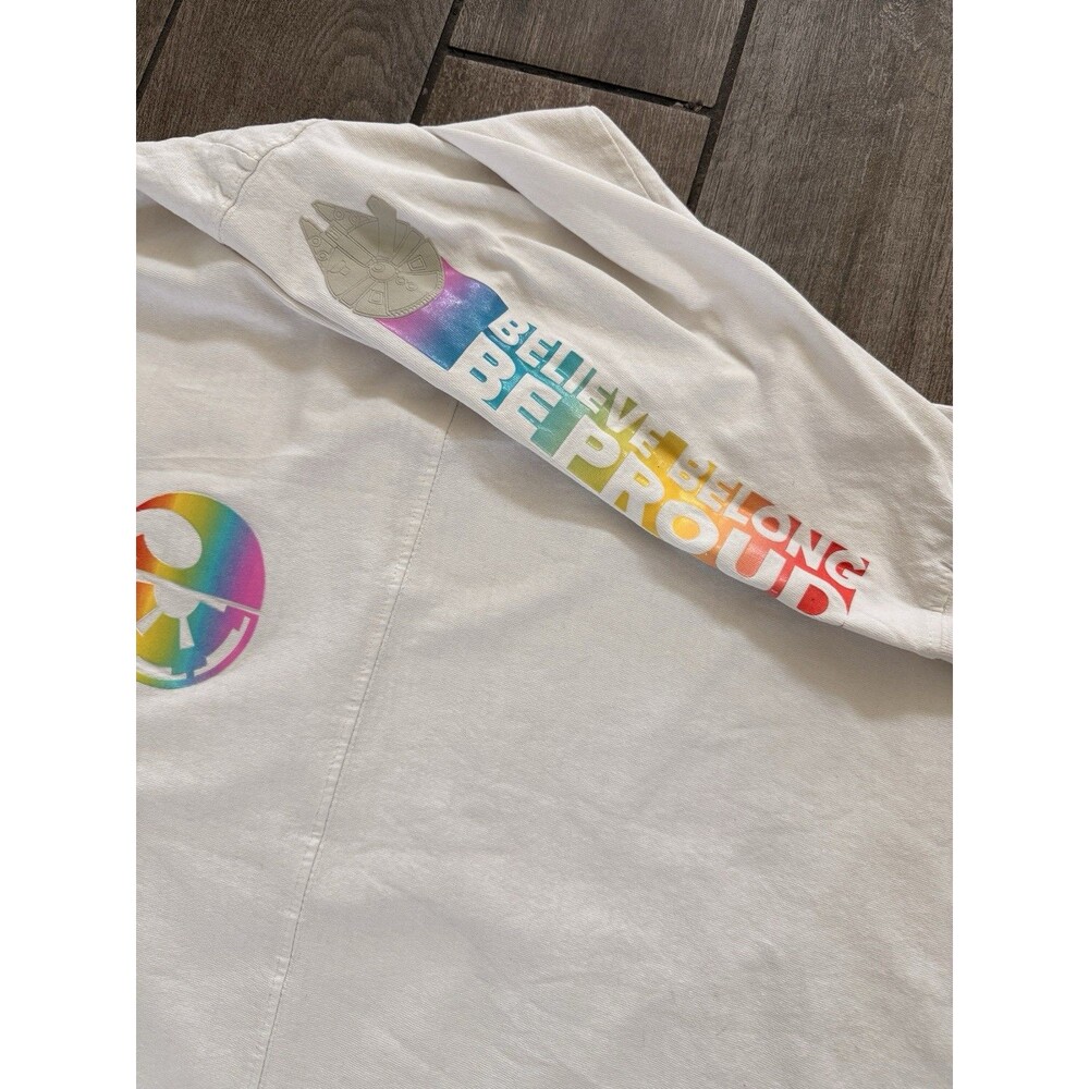 Disney Star Wars Pride Collection Spirit Jersey Adult Size M Disney Parks 2022 - Picture 3 of 7